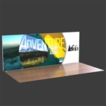 20ft. Curved Lumiwall LED Backlit Display Kit with Printed SEG Fabric and (3) Shipping Cases