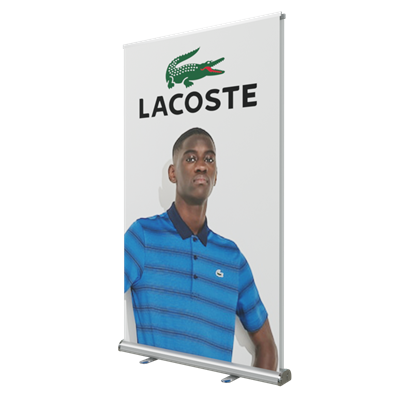 Retractable Double Sided Bannerstand 2 47.2"