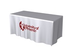 6ft DRAPED Table Throw Full Color Economy