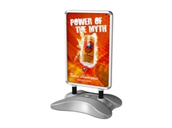 OUTDOOR Double Sided Snap Frame Banner Stand