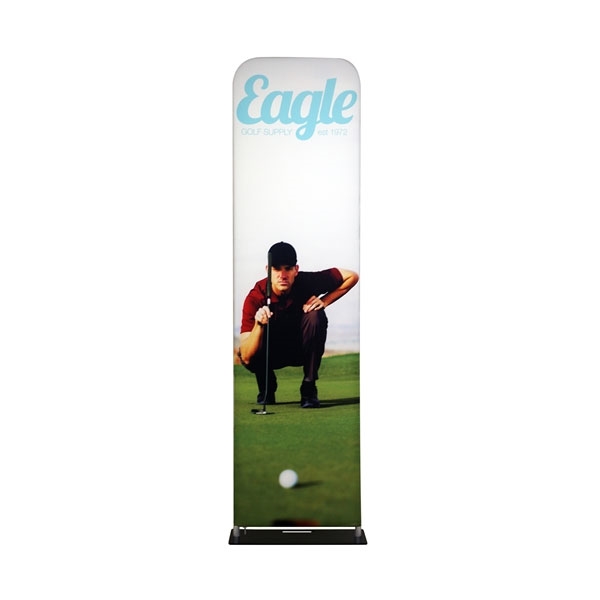 x 10.5 ft Single-Sided Graphic Package with WHITE Back Fabric Personalized EZ Extend 3 ft 