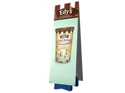 OUTDOOR Double Sided Banner Stand